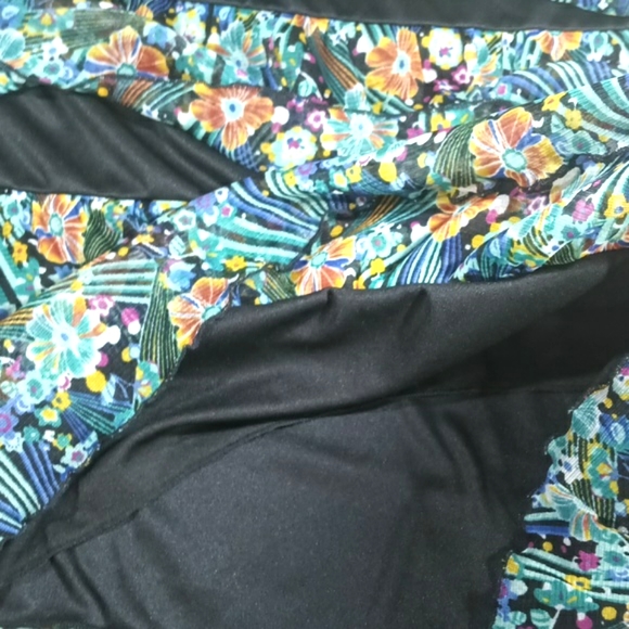 NWT Notations Floral Sleeveless Ruffled Layered Top Women's Size XL - Picture 15 of 16